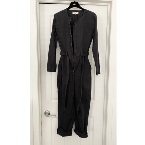 Alex Mill "Jo" Belted Jumpsuit in Black, size XS - Picture 5 of 11
